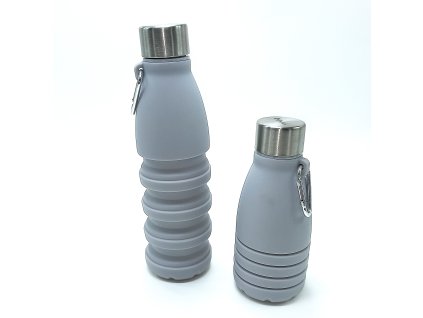 Skládací láhev šedá
