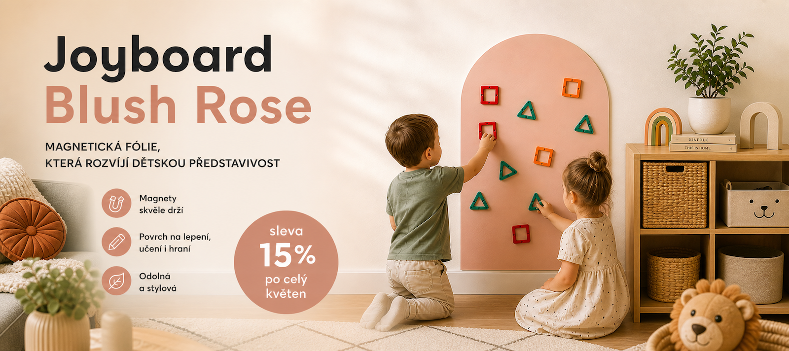 Květen -15% joyboard blush