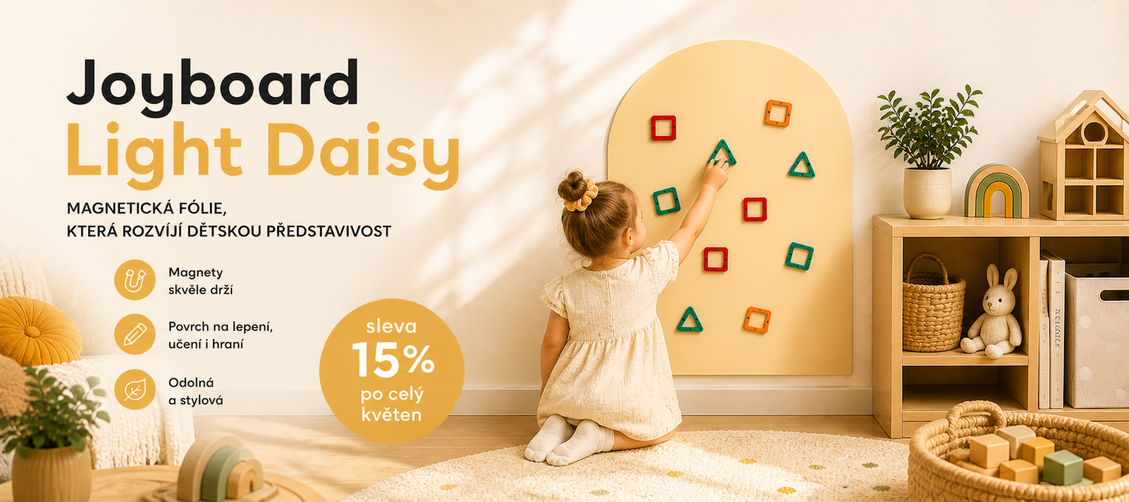 Květen -15% Joyboard