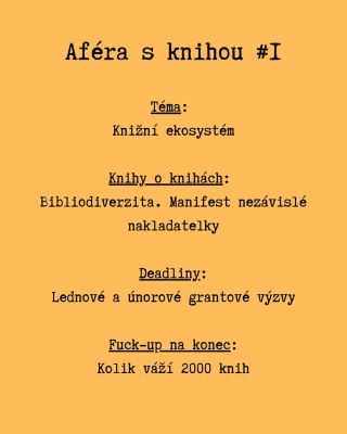 Aféra s knihou #1 už je v éteru 📚 na @forendors @barbora_baronova @women_publishing