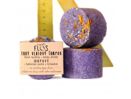 Chrpový tuhý šampon 75g