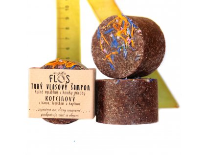 Kofeinový tuhý šampon 75g