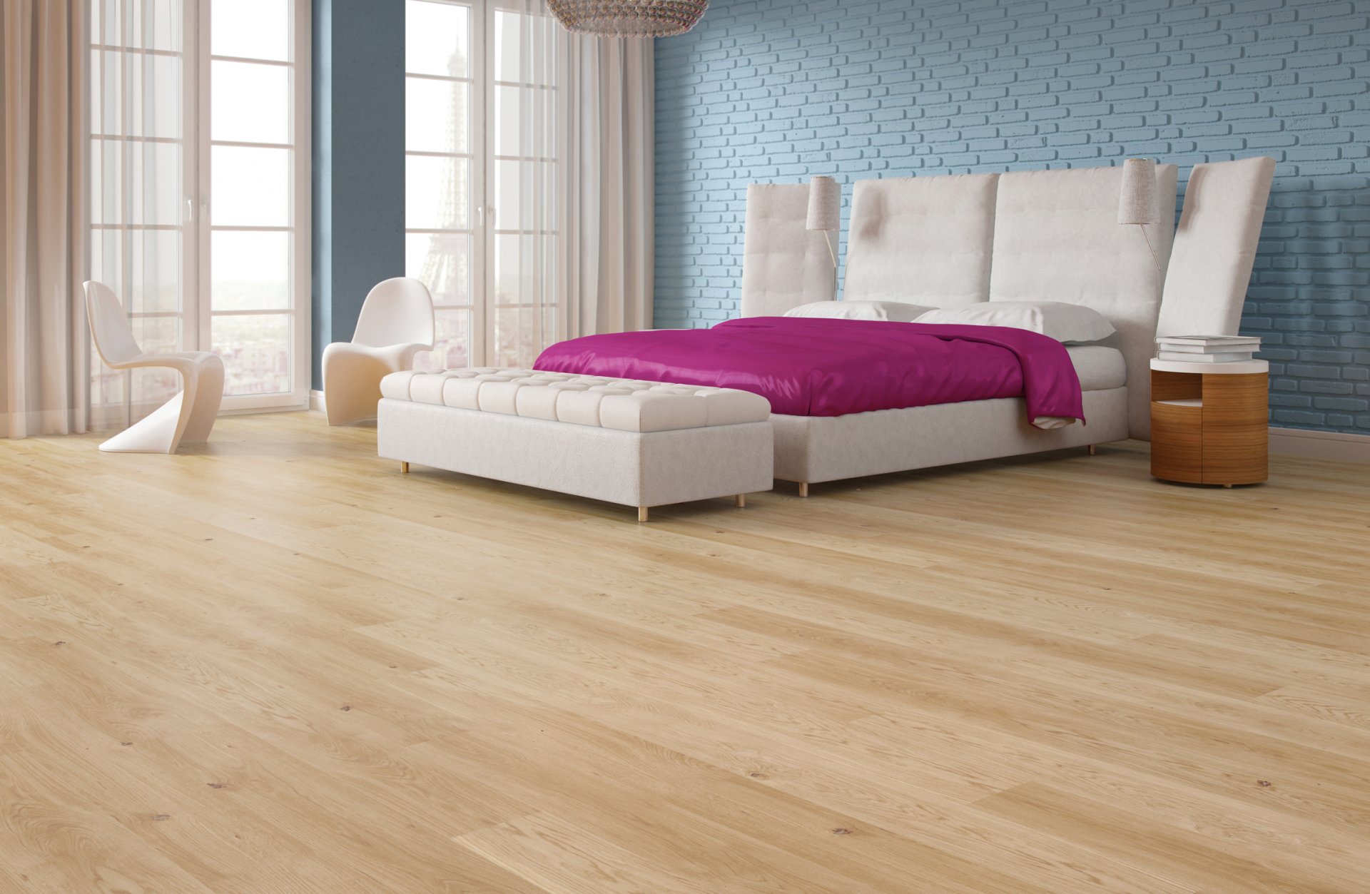 LEONARDO Supermat - TĹ™Ăvrstvá dĹ™evÄ›ná podlaha, 1 m2