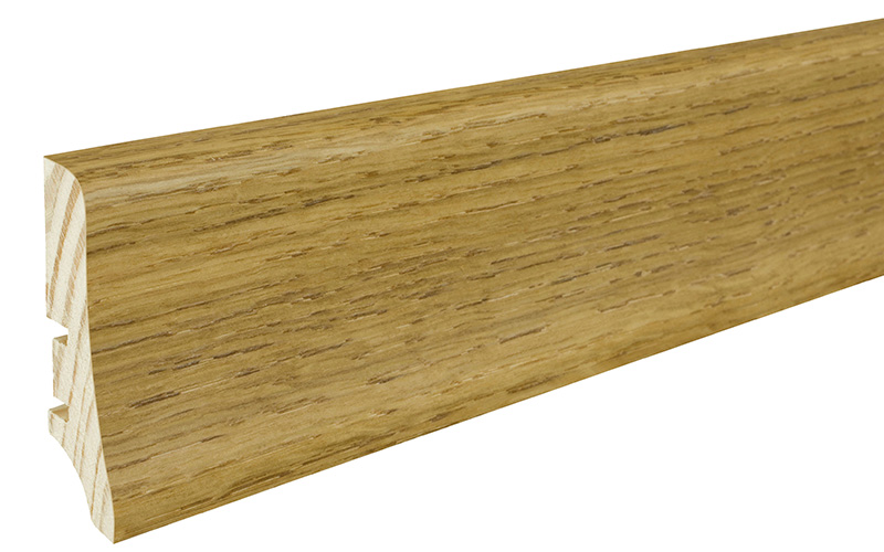 Podlahová soklová lišta dýhovaná, 220 x 5 cm, profil P20, P2001072A