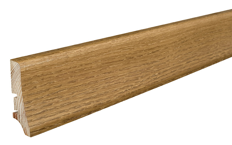 Podlahová soklová lišta dýhovaná, 220 x 5 cm, profil P20, P2001212A