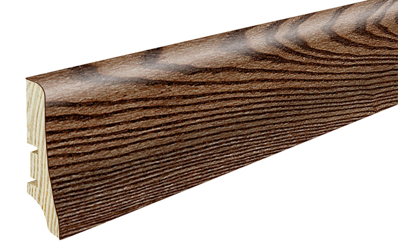 Podlahová soklová lišta dýhovaná, 220 x 5 cm, profil P20, P2002062A