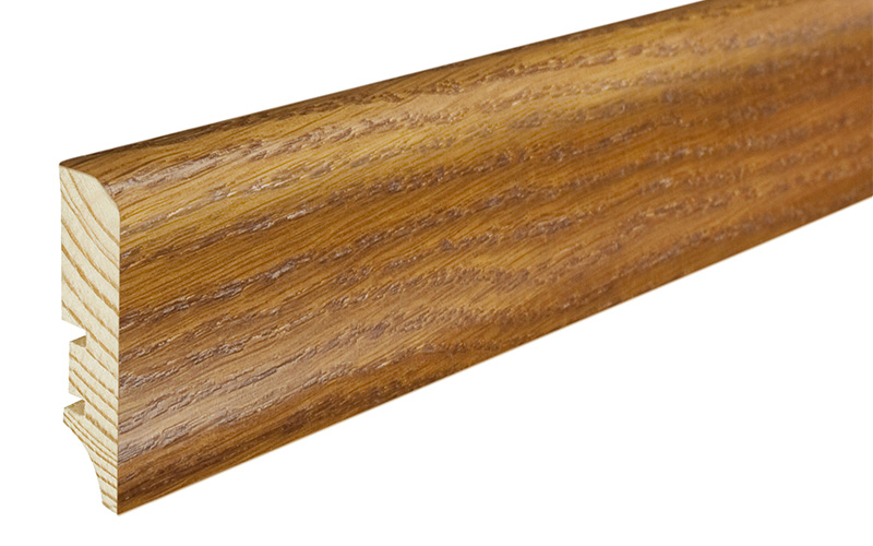 Podlahová soklová lišta dýhovaná, 220 x 6 cm, profil P50, P5001051A