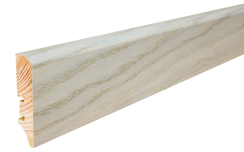 Podlahová soklová lišta dýhovaná, 220 x 6 cm, profil P50, P5001242A