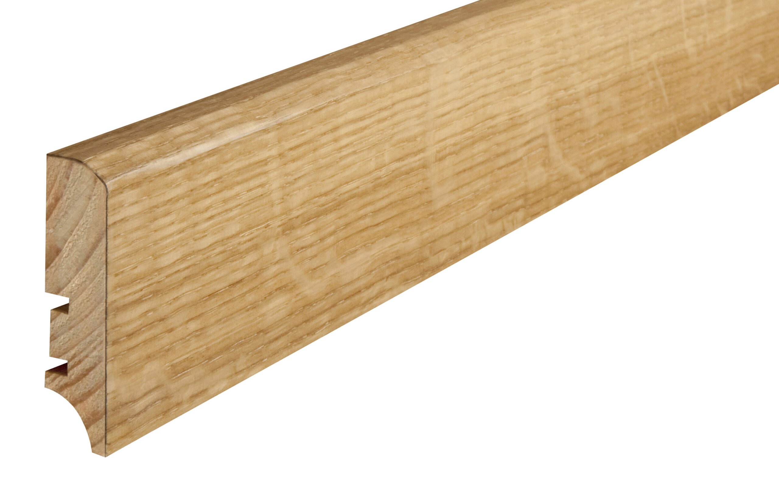 Podlahová soklová lišta dýhovaná, 220 x 6 cm, profil P50, P5001011A
