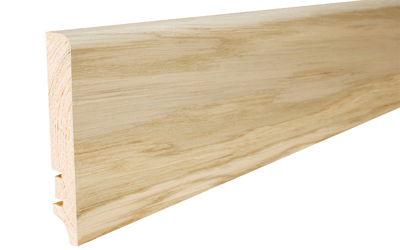 Podlahová soklová lišta dýhovaná, 220 x 9 cm, profil P61, P6101031A