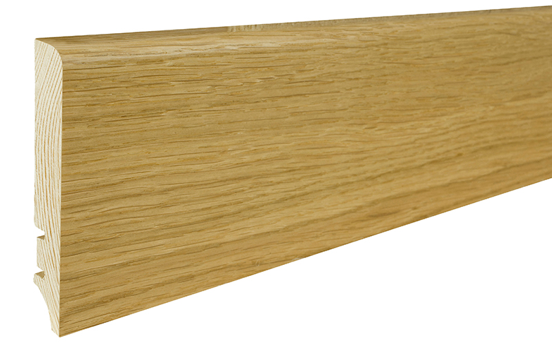 Podlahová soklová lišta dýhovaná, 220 x 9 cm, profil P61, P6101011A