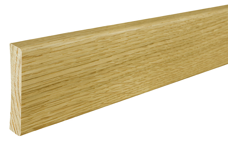 Podlahová soklová lišta dýhovaná, 220 x 5 cm, profil P70, P7001011A