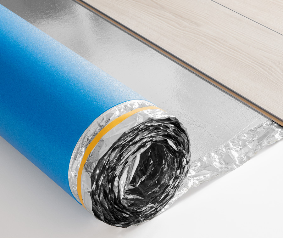 Alu Aqua 3IN1 - podložka pod dřevo nebo laminát, 10 m2