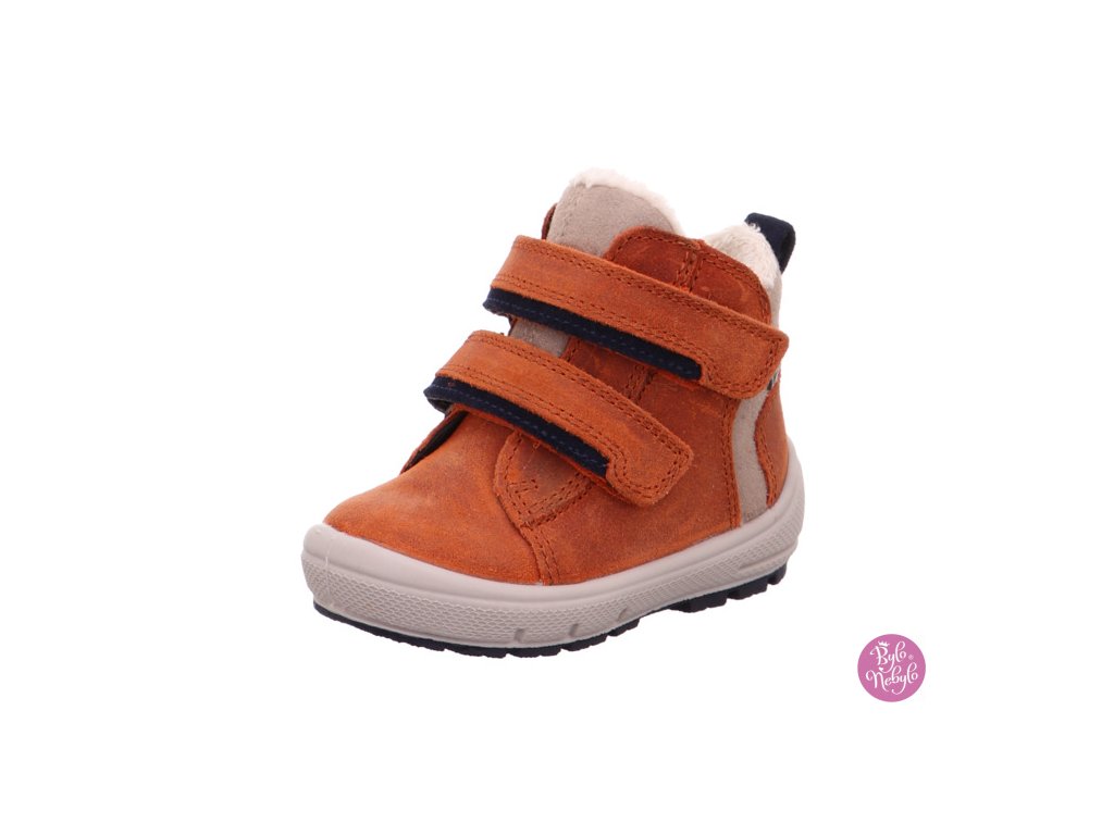 Dětské zimní boty Superfit Groovy 1-06312-5400 Oranžová - Bylo Nebylo