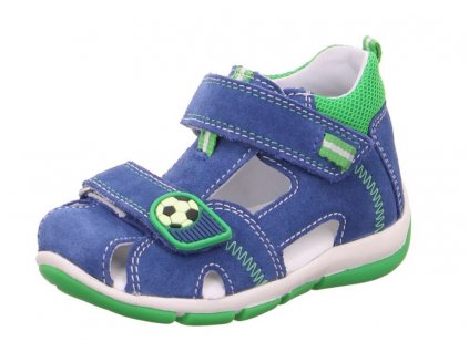 Dětské letní sandálky Freddy 6-00144-80 Modrá - SUPERFIT (Barva Modrá, Velikost 26)