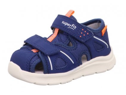 Dětské sandály Superfit Wave 1-000479-8010 Modrá (Barva Modrá, Velikost 28)