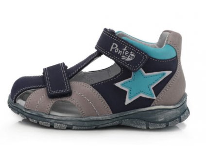 Dětské sandály Ponté DA05-1-997 (Barva Modrá, Velikost 27)