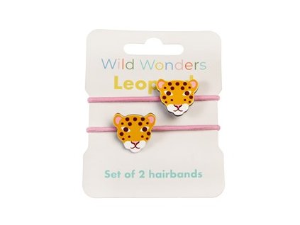 29172 wild wonders leopard set 2 hairbands