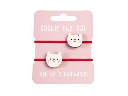 29170 cookie the cat set 2 hairbands