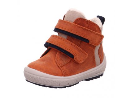 Dětské zimní boty Superfit Groovy 1-06312-5400 Oranžová (Barva Oranžová, Velikost 30)