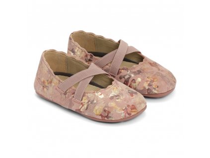 Dětské kožené balerínky Bundgaard TAMARA BG601050-981 Rose Milli / Růžová (Velikost 28)