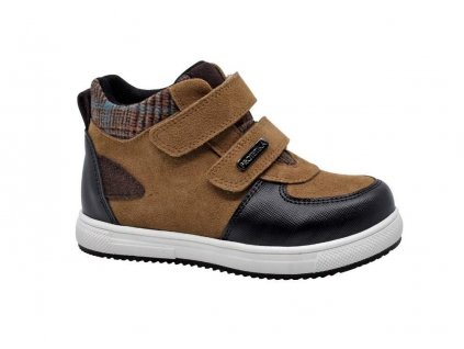 Dětské kožené kotníkové boty Protetika KRUS Hnědá (Velikost 38)
