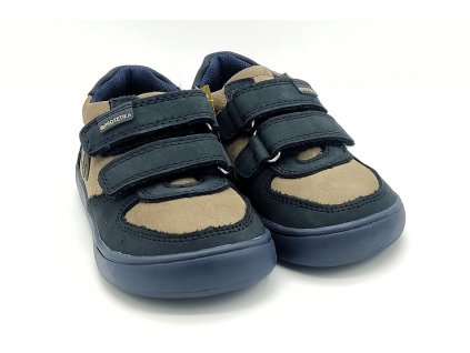 Dětská celoročná obuv BRENDON NAVY Protetika - Barefoot