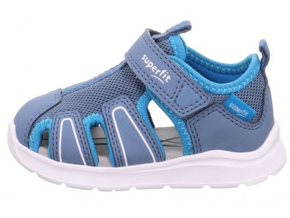 Dětské sandály Superfit Wave 1-000478-8060 Modrá