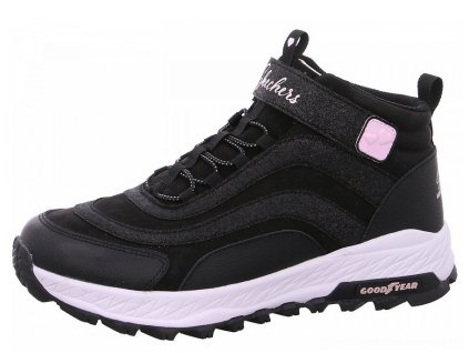 Skechers FUSE TREAD - wild adventure - Dětská celoročná obuv 302948L/BLK černá (Velikost 38)