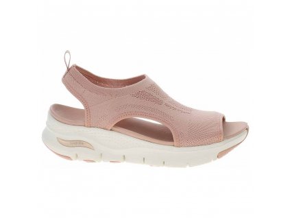 Skechers Dámské Sandály Arch Fit - CITY CATCH BLUSH 119236/BLSH