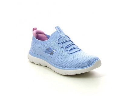 skechers summits bungee lbmt light blue womens trainers 150116 1711455833 666011673 01