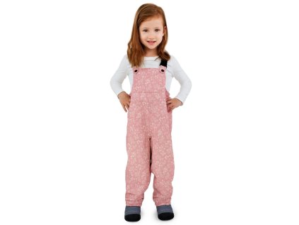 Nepromokavé kalhoty s laclem do deště a sněhu Jan & Jul Cozy-Dry Bib Pants - Prairie Flowers