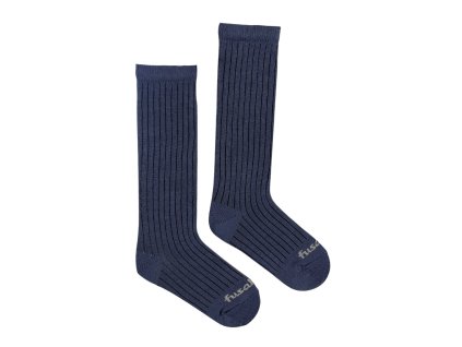 detske podkolienky rebro modre 1