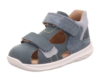 Dětské kožené sandály Superfit BumbleBee 1-000395-8010