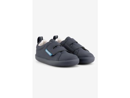 Hopfrög Kids Smart Walker Casual Super Matt Navy celoroční nízké barefoot tenisky