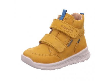 Dětská celoroční obuv Superfit BREEZE 1-000367-60 s GORE-TEX membránou, Žlutá