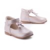 Dětské kožené balerínky EMEL E2385C-1 pro princeznu (poslední kus 22) (Barva Bežová, Velikost 25)