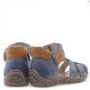 Dětské kožené sandálky EMEL E2187A-6 Modrá (Barva Modrá, Velikost 25)