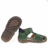 Dětské kožené sandálky EMEL E2187A Zelená (Barva Zelená, Velikost 25)