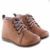 Dětské kožené botičky EMEL E1075-27 Světle Hnědá