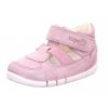 Dětské první botičky Superfit FLEXY Rosa - Růžový 1-006340-55 Barefoot (Barva Růžová, Velikost 21)