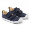 Dětské kožené boty Bundgaard The Walker Velcro BG101167W-518 Navy G