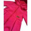 Softshellový kabátek - dlouhý UNIQUE girl fuchsia s volánem