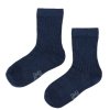 Dětské bavlněné ponožky Emel - Tm.Modré - SBO 100-82
