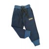 Zimní softshellové kalhoty zateplené beránkem UNIQUE kids tmavě modré