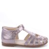 Dětské kožené sandály EMEL E2635-24 Růžová třpitky (Barva Růžová, Velikost 30)