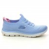 skechers summits bungee lbmt light blue womens trainers 150116 1711455833 666011673 02