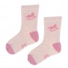 Dětské ponožky Emel ESK 100-92 Krémová/Růžová