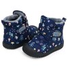 Dětské zimní boty Jan & Jul / Toasty-Dry Booties Navy Forest
