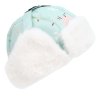 Dětská zimní zateplená čepice Jan & Jul - Minty Forest